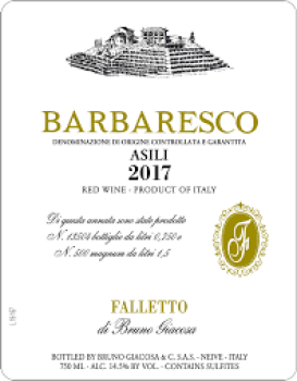 Bruno Giacosa - Falletto Barbaresco Asili